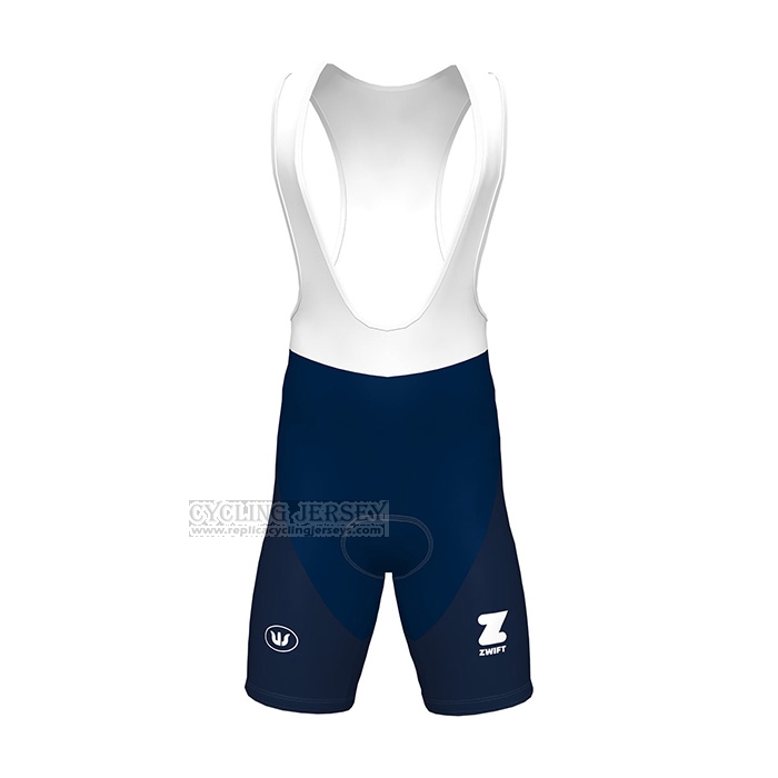 2022 Cycling Jersey Plantur Pura Deep Blue Short Sleeve and Bib Short